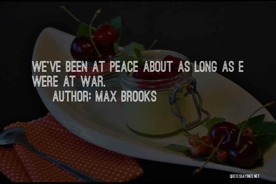 Max Brooks Quotes 1672842