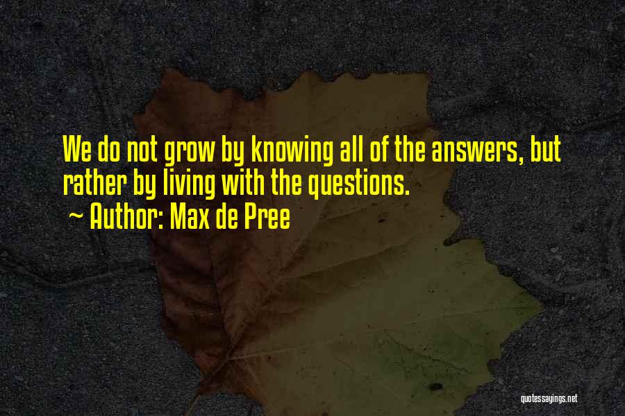 Max De Pree Quotes 952958