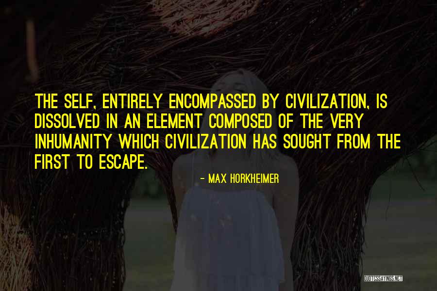 Max Horkheimer Quotes 586245