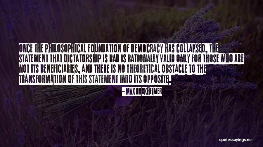 Max Horkheimer Quotes 625108