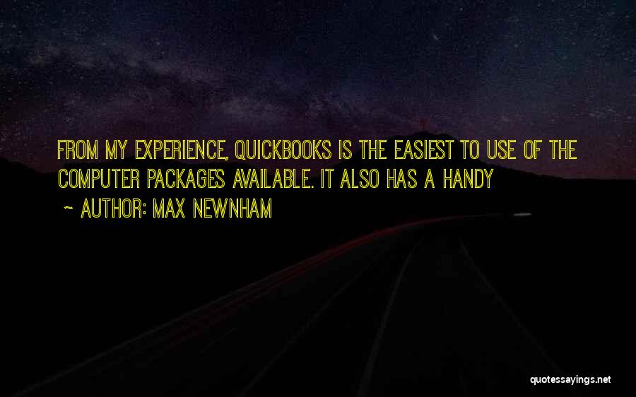 Max Newnham Quotes 545498