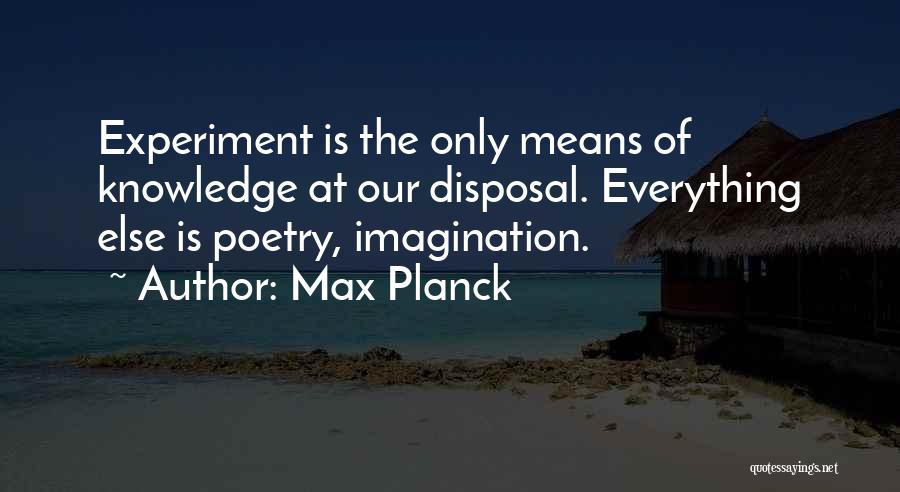 Max Planck Quotes 144374