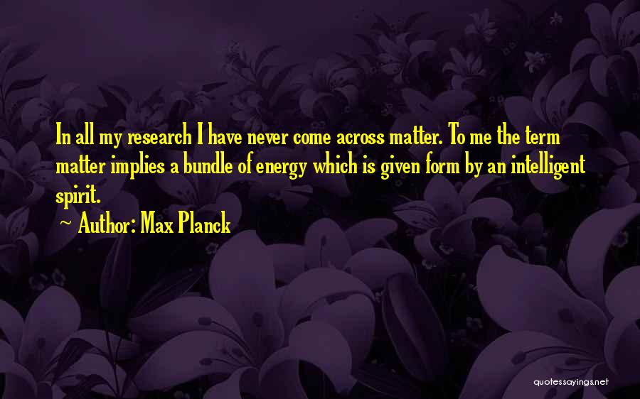 Max Planck Quotes 687371