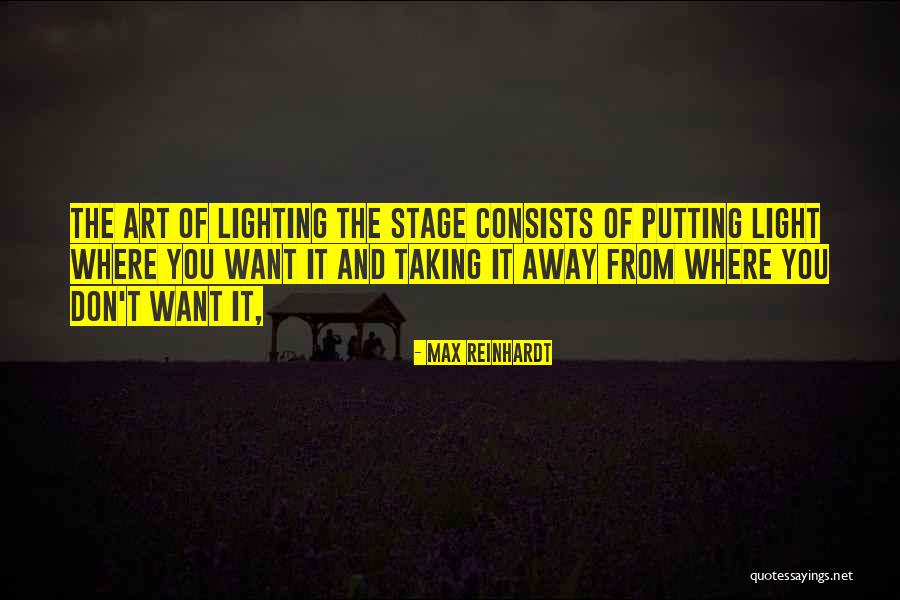 Max Reinhardt Quotes 1987865