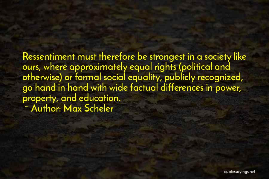 Max Scheler Quotes 344597