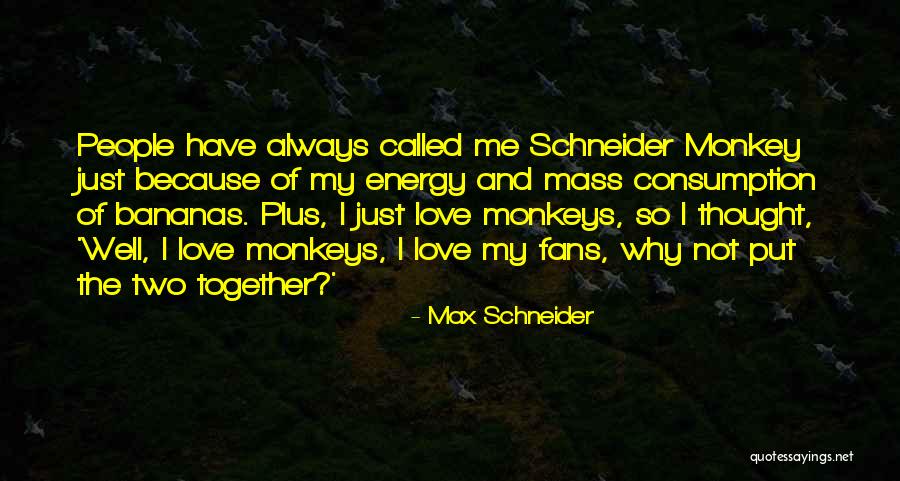 Max Schneider Quotes 1149568