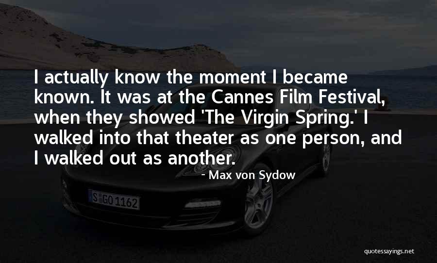 Max Von Sydow Quotes 360199 Max Von Sydow Quotes 360199