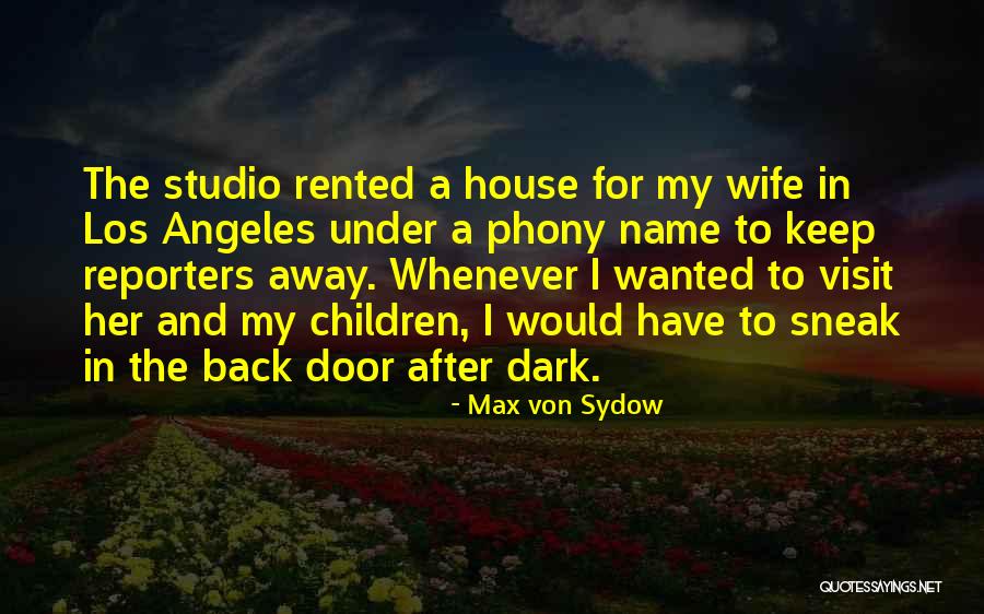 Max Von Sydow Quotes 851354 Max Von Sydow Quotes 851354