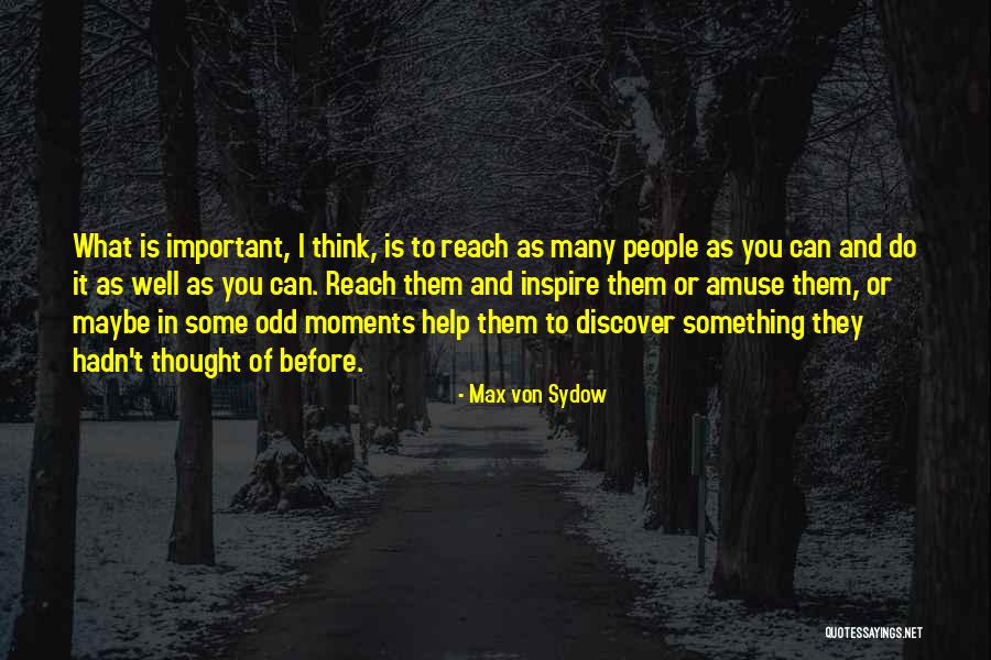 Max Von Sydow Quotes 937896 Max Von Sydow Quotes 937896