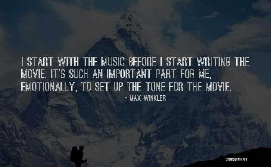 Max Winkler Quotes 970324