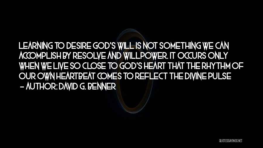 Maxias Quotes By David G. Benner