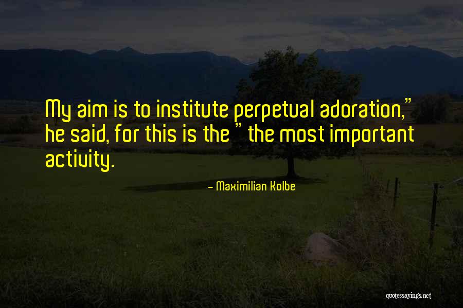 Maximilian Quotes By Maximilian Kolbe