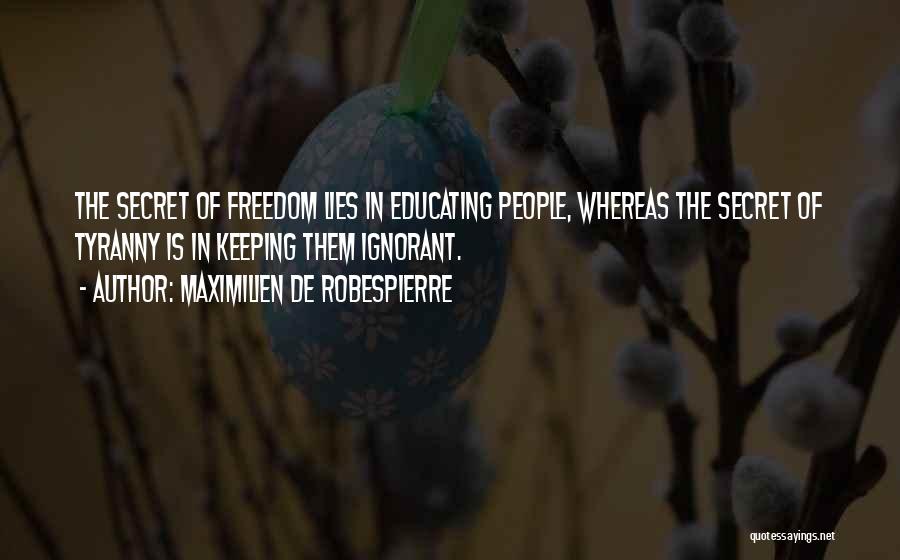 Maximilien De Robespierre Quotes 948979