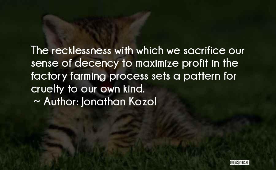 Maximize Profit Quotes By Jonathan Kozol