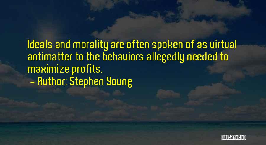 Maximize Profit Quotes By Stephen Young