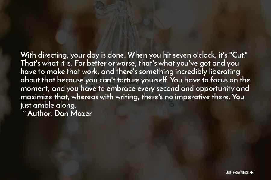 Maximize Your Day Quotes By Dan Mazer