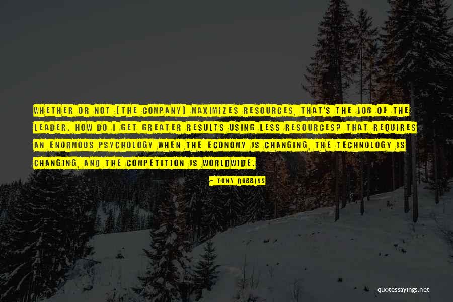 Maximizes Results Quotes By Tony Robbins Maximizes Results Quotes By Tony Robbins