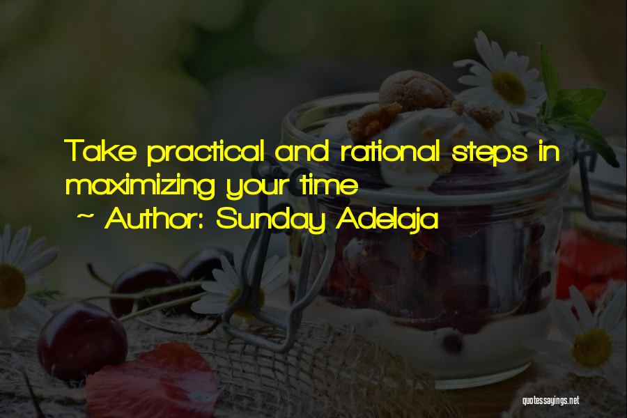 Maximizing Time Quotes By Sunday Adelaja