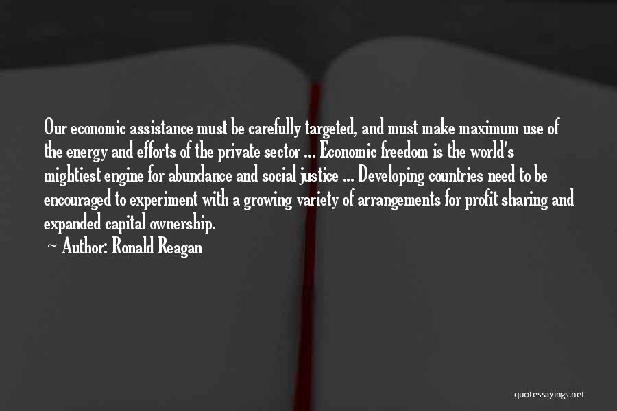 Maximum Effort Quotes By Ronald Reagan