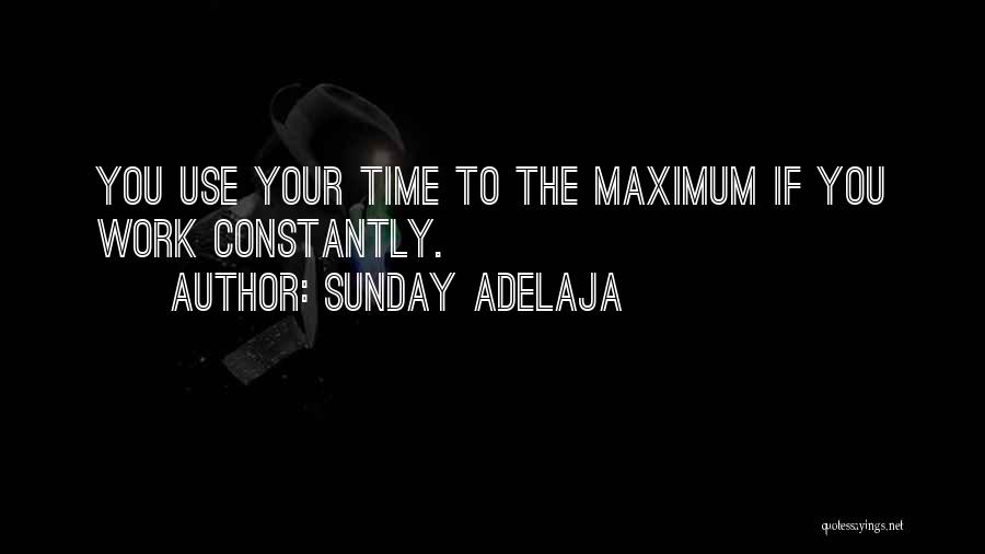 Maximum Quotes By Sunday Adelaja