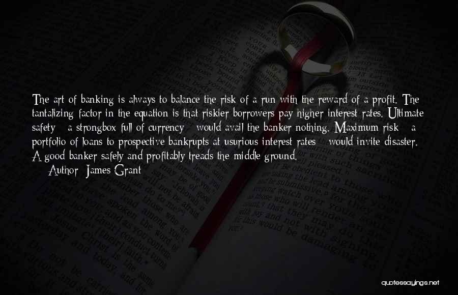 Maximum Risk Quotes By James Grant