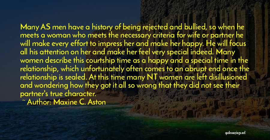 Maxine C. Aston Quotes 1801137