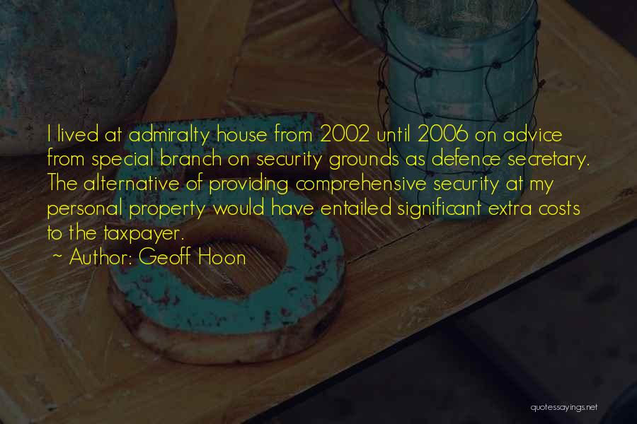 May 2002 Quotes By Geoff Hoon