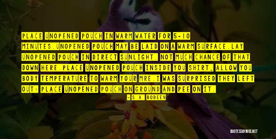 May 5 Quotes By S.A. Bodeen May 5 Quotes By S.A. Bodeen