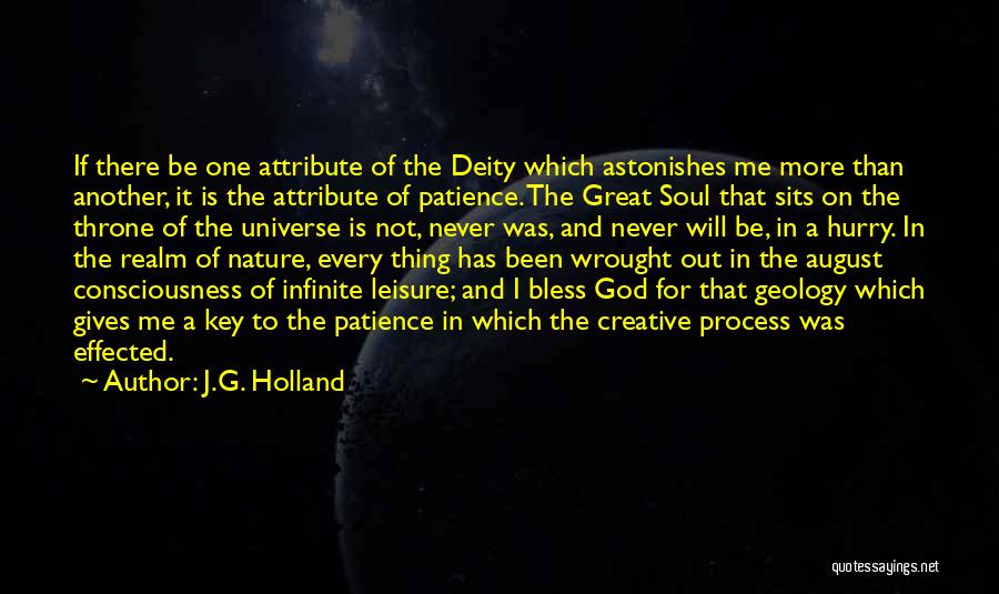 May God Bless Her Soul Quotes By J.G. Holland