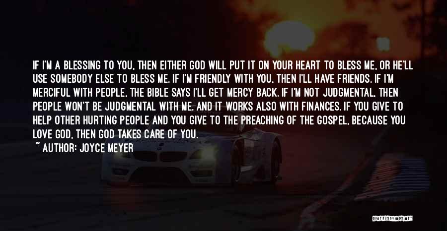 May God Bless You Bible Quotes By Joyce Meyer