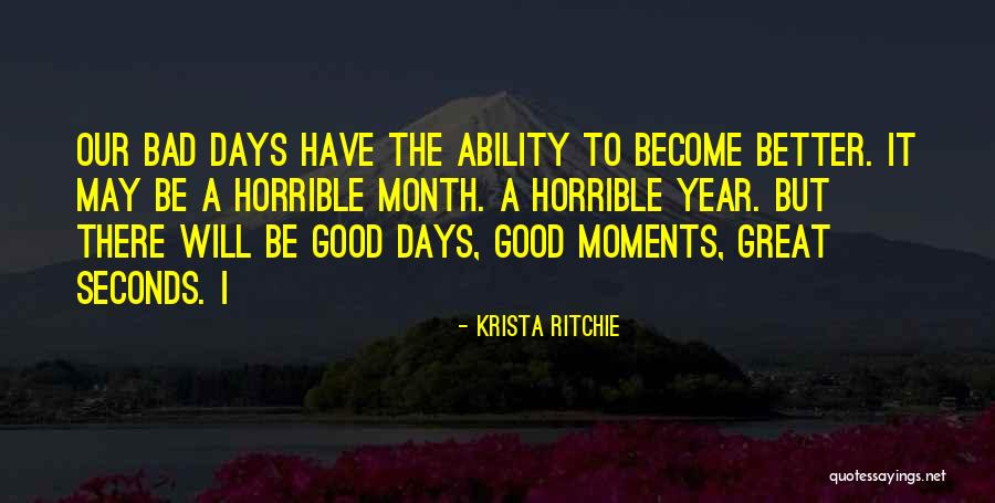 May Month Quotes By Krista Ritchie