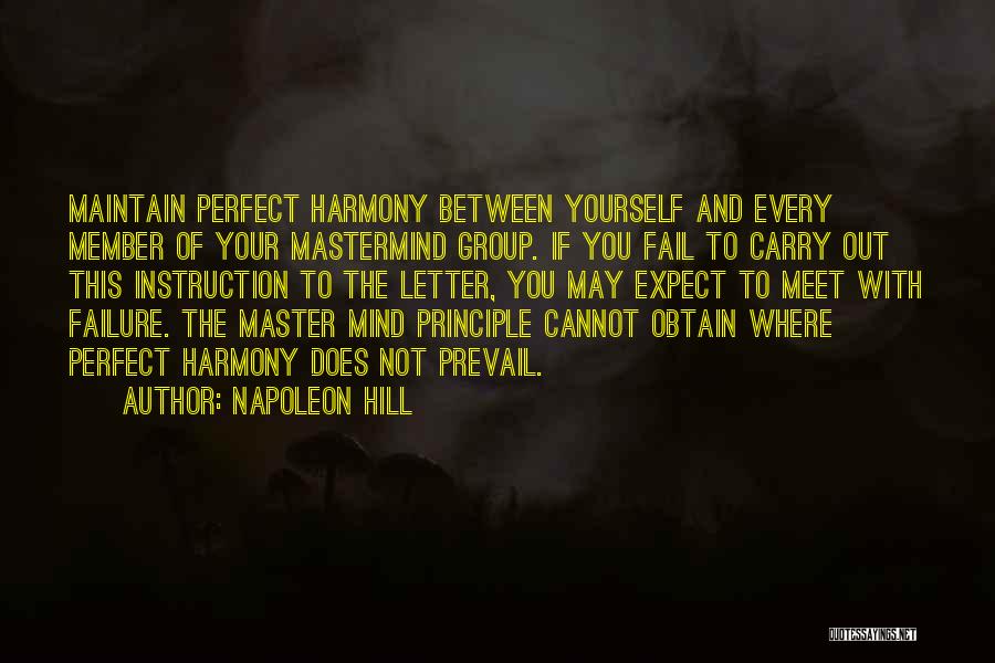 May Not Perfect Quotes By Napoleon Hill