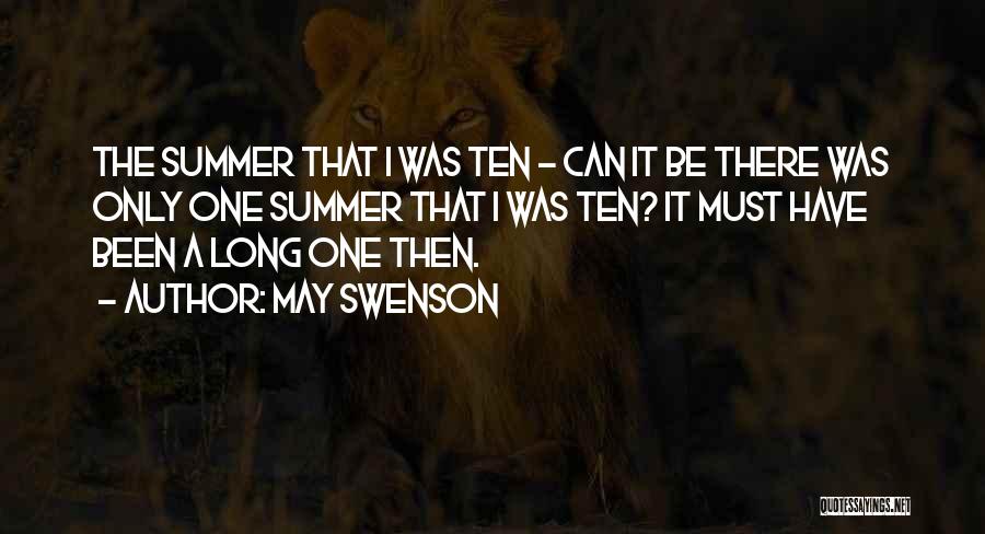 May Swenson Quotes 2085165