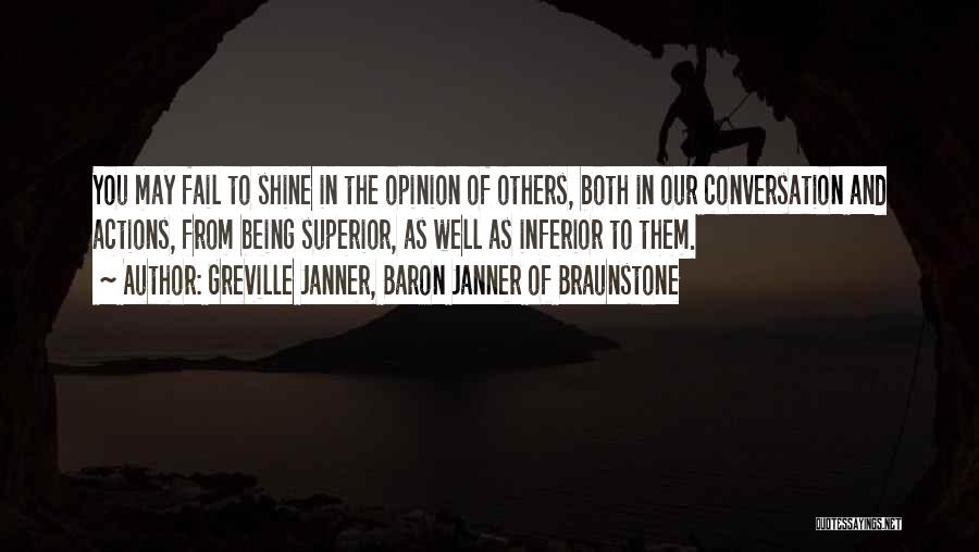 May You Shine Quotes By Greville Janner, Baron Janner Of Braunstone