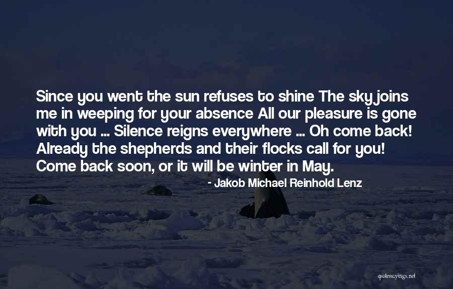 May You Shine Quotes By Jakob Michael Reinhold Lenz