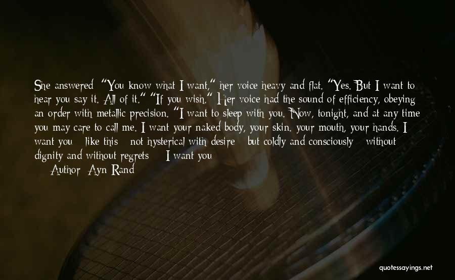 May You Sleep Quotes By Ayn Rand