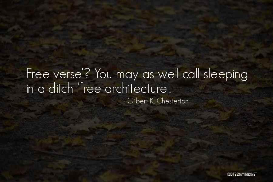 May You Sleep Quotes By Gilbert K. Chesterton