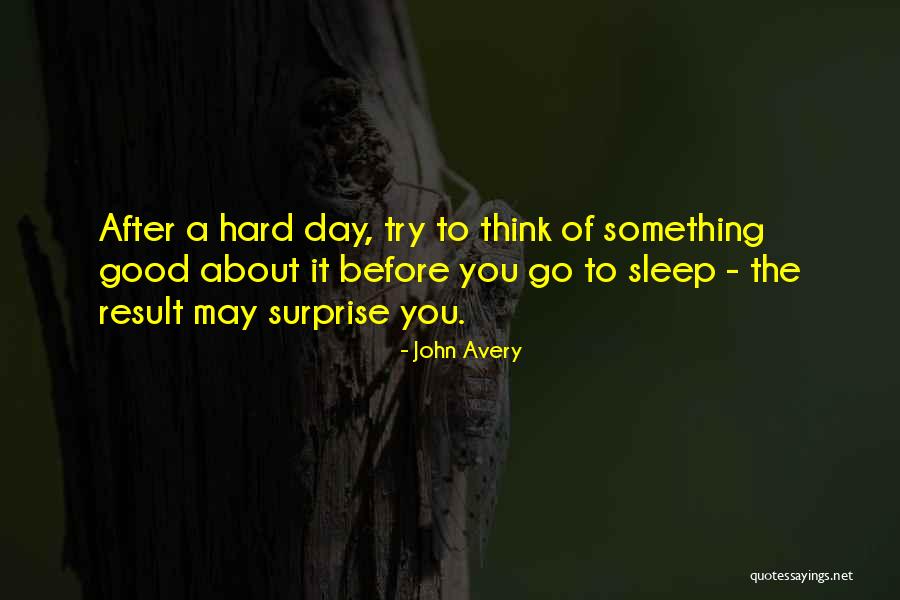 May You Sleep Quotes By John Avery