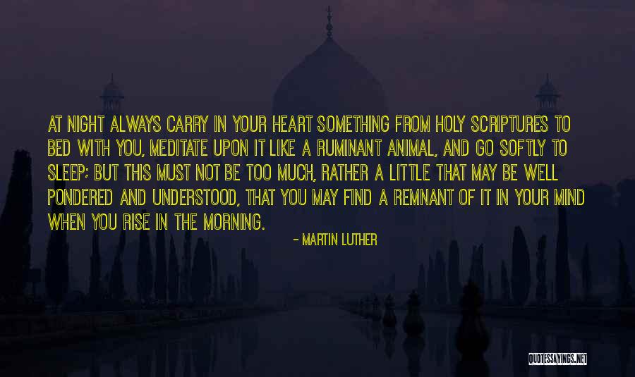 May You Sleep Quotes By Martin Luther