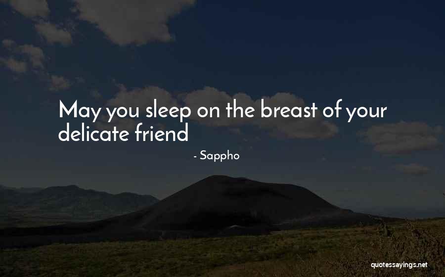 May You Sleep Quotes By Sappho