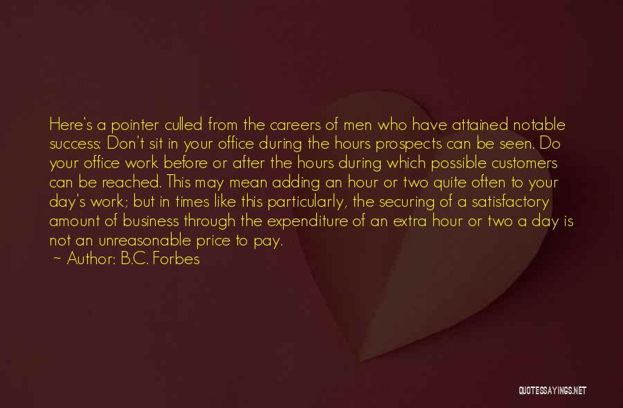 May Your Day Be Quotes By B.C. Forbes