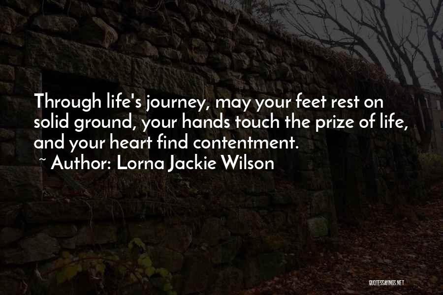 May Your Journey Quotes By Lorna Jackie Wilson