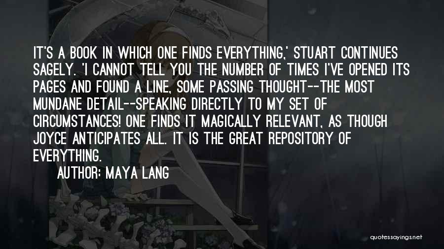 Maya Lang Quotes 2055360