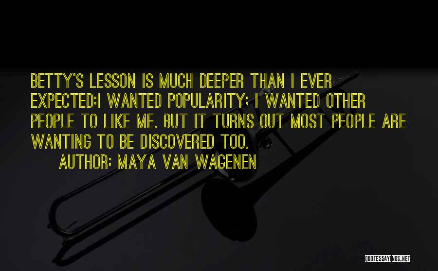 Maya Van Wagenen Quotes 801735