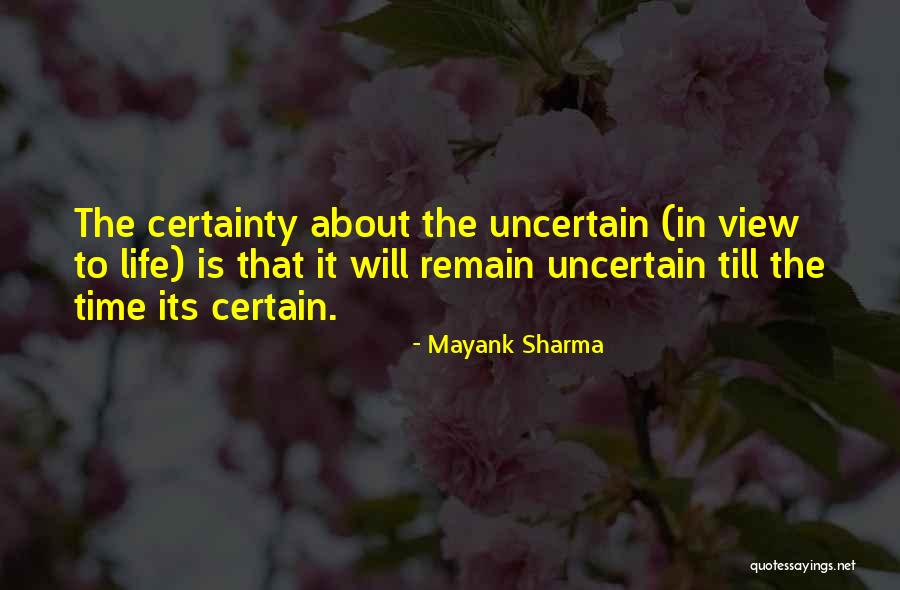 Mayank Sharma Quotes 1012063