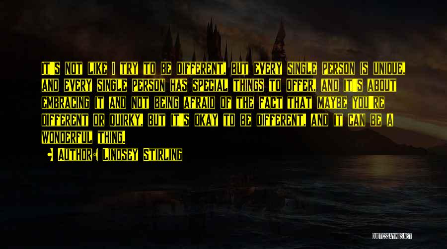 Maybe I'm Not Okay Quotes By Lindsey Stirling