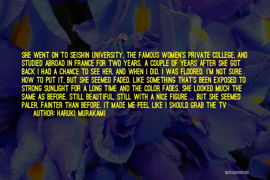 Maybe This Time Famous Quotes By Haruki Murakami