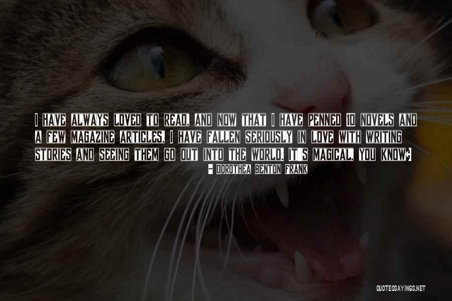 Mayelin Canizares Quotes By Dorothea Benton Frank Mayelin Canizares Quotes By Dorothea Benton Frank