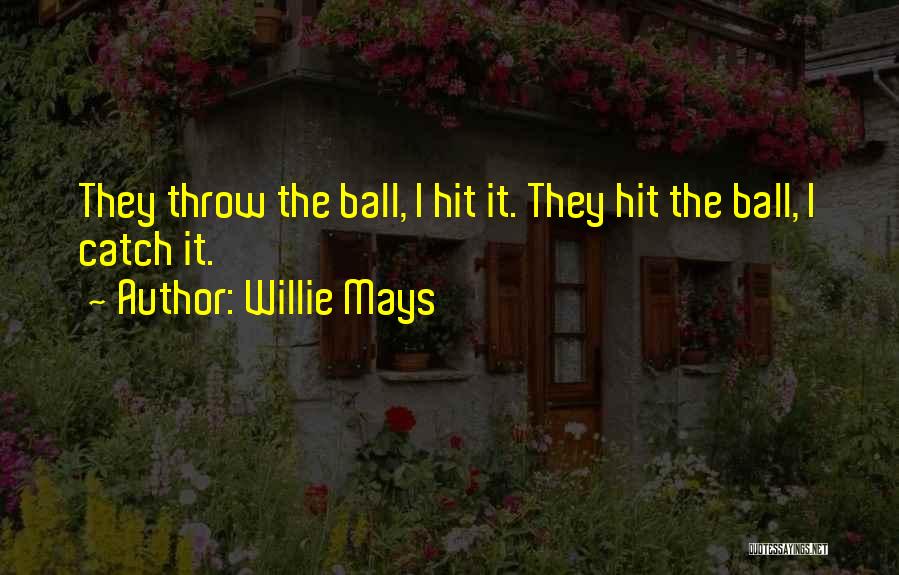 Mays Quotes By Willie Mays