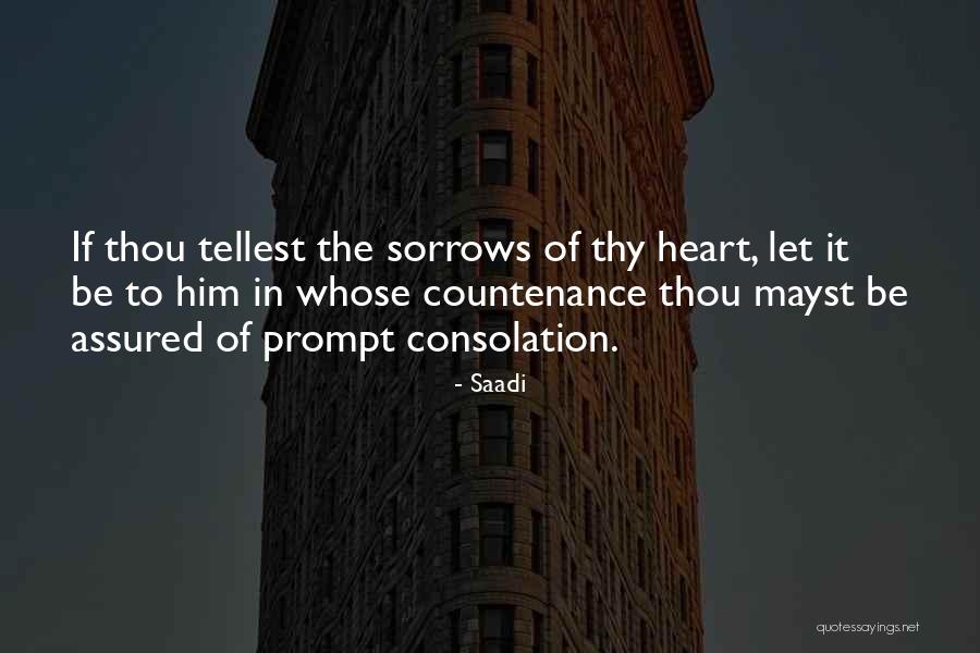 Mayst Quotes By Saadi Mayst Quotes By Saadi